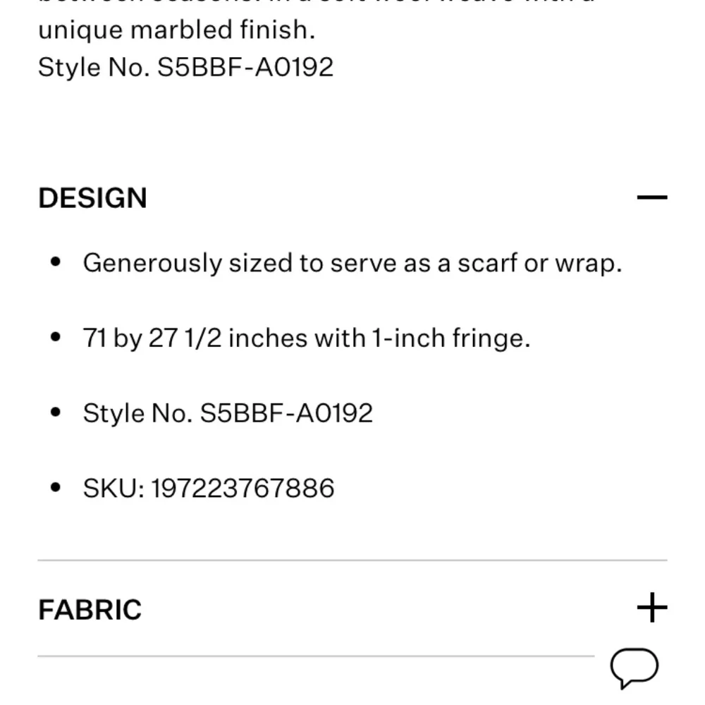 New Textured Maltinto Wool Gauze Scarf Wrap - never worn - Picture 5 of 5